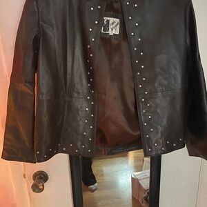 Stunning and badass Studded Leather Jacket!